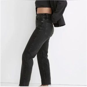 Madewell The Perfect Vintage Jean with Raw Hem in Lunar Wash |